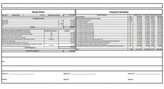 Prestige Park Street Complete Costing Details